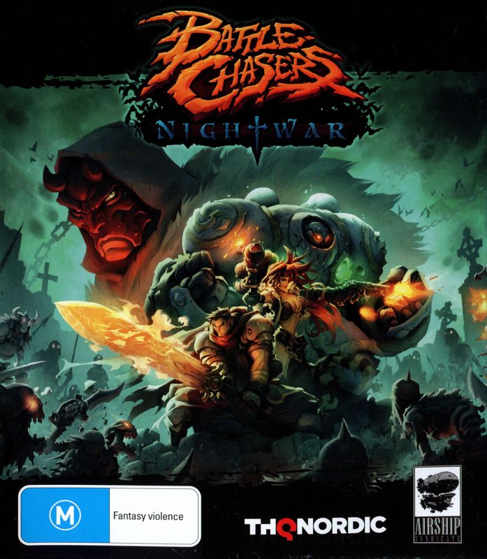 Battle Chasers Nightwar box art for Xbox One
